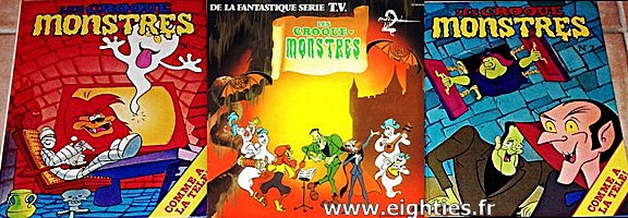 Livres et disques Croque Monstres Show dessin animé